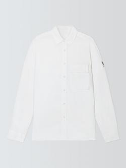 Belstaff Scale Linen Shirt, White, White