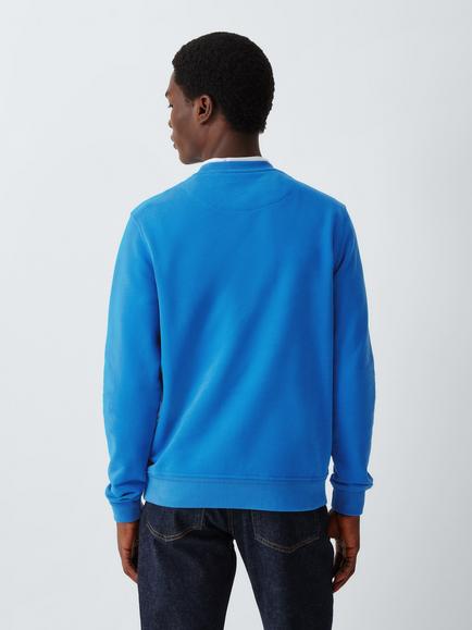 Belstaff Cotton Sweatshirt, Marine Blue - view 2, Marine Blue