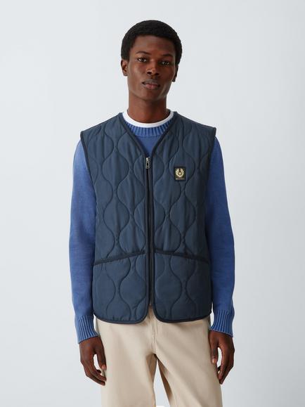 Belstaff Base Gilet, Dark Ink, Dark Ink