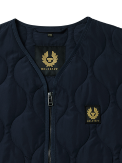 Belstaff Base Gilet, Dark Ink - view 2, Dark Ink