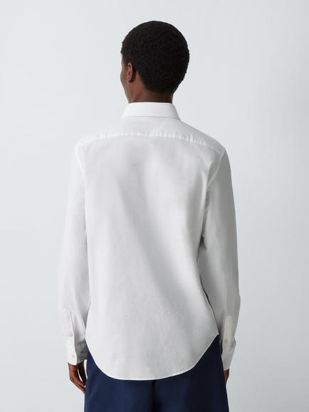 Belstaff Cotton Slim Fit Street Shirt, White - view 2, White