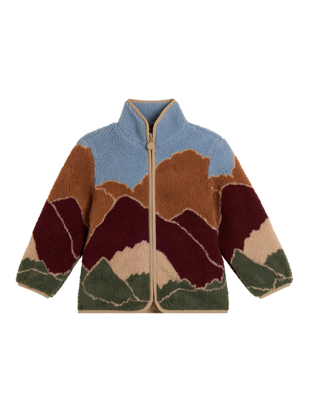 Stella McCartney Kids' Mountain Fleece Jacket, Colourful, Colourful