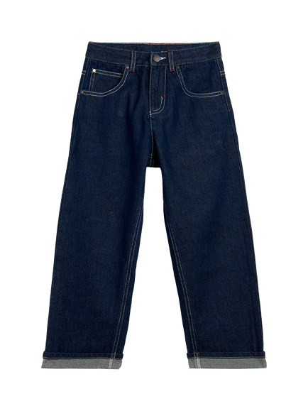 Stella McCartney Kids' Straight Jeans, Light Blue, Light Blue