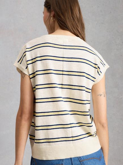 White Stuff Nova T-Shirt, White - view 2, White