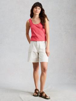 White Stuff Piper Scoop Neck Vest Top, Pink