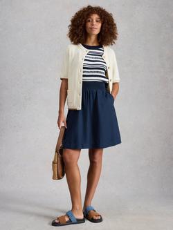 White Stuff Sheila Skirt, Navy, Navy