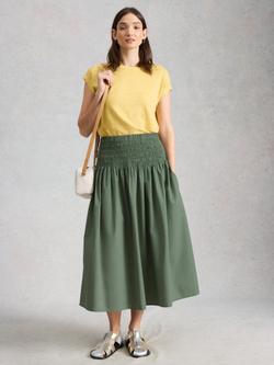 White Stuff Suri Skirt, Green, Green