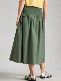 White Stuff Suri Skirt, Green - view 2, Green