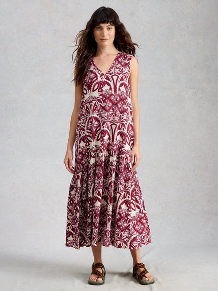 White Stuff Lily Dress, Pink, Pink