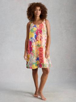 White Stuff Lilly Dress, Pink/Multi, Pink/Multi