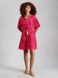 White Stuff Serena Kaftan, Pink, Pink