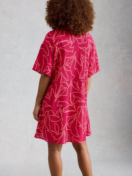 White Stuff Serena Kaftan, Pink - view 2, Pink