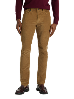 SPOKE Cord Fives Trousers, Fawn Cord - view 2, Fawn Cord