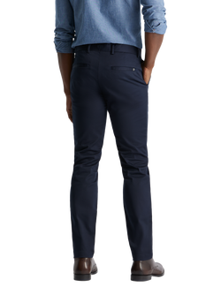 SPOKE Sharps Narrow Thigh Slim Chinos - view 2, Dark Navy