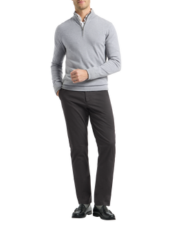 SPOKE Sharps Regular Thigh Slim Chinos, Charcoal, Charcoal