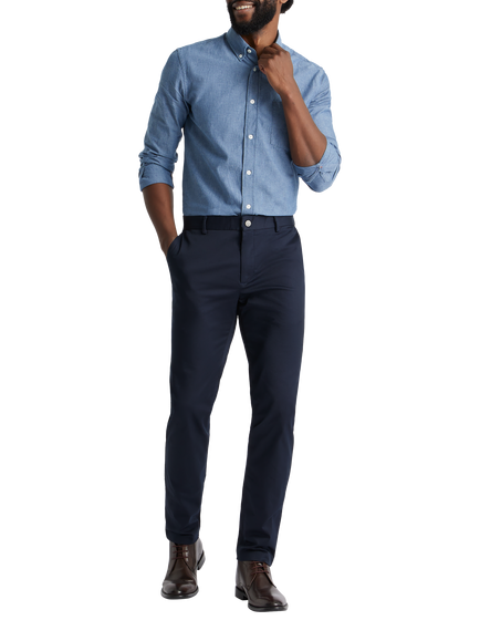 SPOKE Sharps Regular Thigh Slim Chinos Dark Navy, Dark Navy