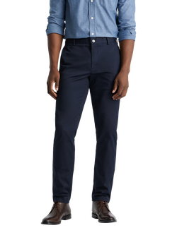 SPOKE Sharps Regular Thigh Slim Chinos Dark Navy - view 2, Dark Navy