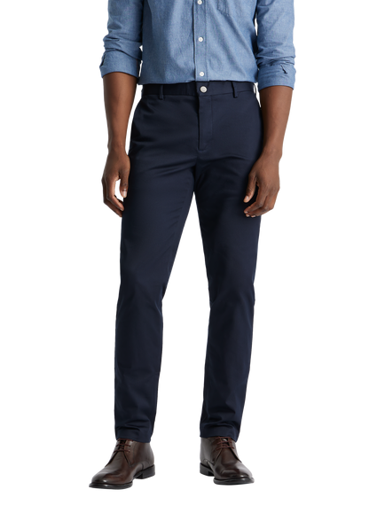 SPOKE Sharps Regular Thigh Slim Chinos Dark Navy - view 2, Dark Navy