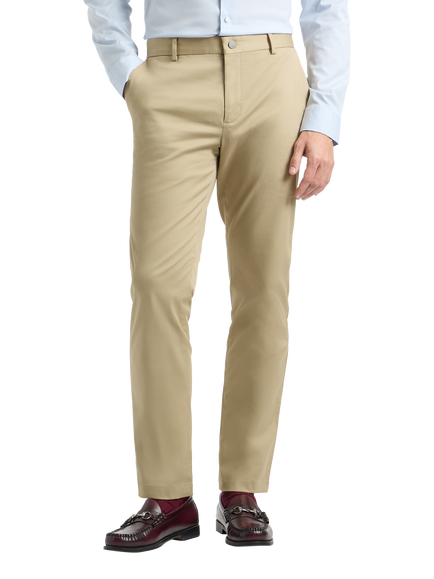 SPOKE Sharps Regular Thigh Slim Chinos, Khaki - view 2, Khaki