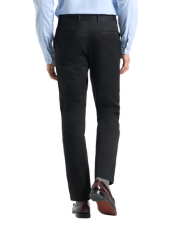 SPOKE Sharps Wide Thigh Slim Chinos - view 2, Black