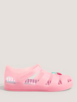Monsoon Kids' Cherry Jelly Sandals, Pink, Pink