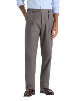 SPOKE Hackneys Wide Thigh Relaxed Chinos, Graphite