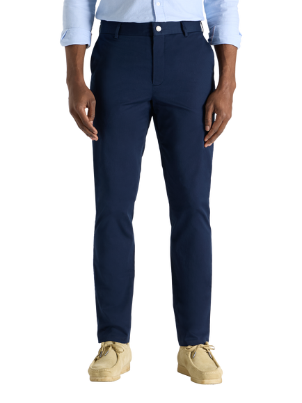 SPOKE Summer Sharps Narrow Thigh Slim Chinos, Navy