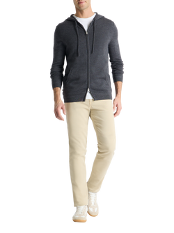 SPOKE Fives Regular Thigh Slim Fit Chinos, Khaki - view 2, Khaki