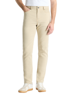 SPOKE Fives Wide Thigh Slim Fit Chinos, Khaki