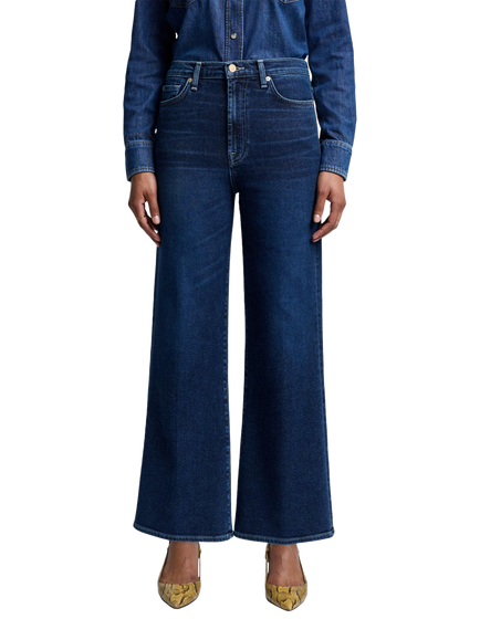 7 For All Mankind Ultra High Rise Wide Leg Jeans, Paradise Cove, Paradise Cove