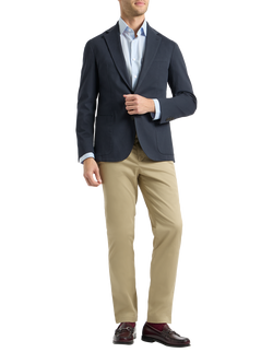 SPOKE Sharps Regular Thigh Slim Chinos, Khaki, Khaki