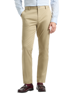 SPOKE Sharps Regular Thigh Slim Chinos, Khaki - view 2, Khaki