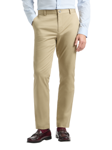 SPOKE Sharps Regular Thigh Slim Chinos, Khaki - view 2, Khaki