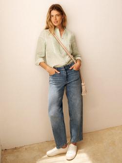 NRBY Rowan Barrel Leg Jeans, Light Wash, Light Wash