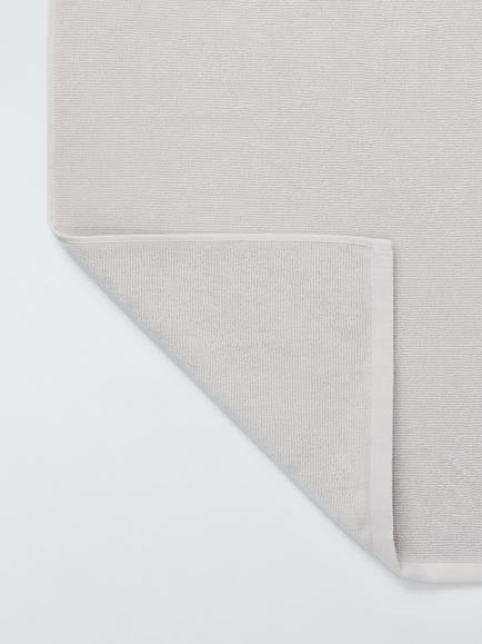 John Lewis Pure Cotton Spa Towels - view 2, Cool Grey