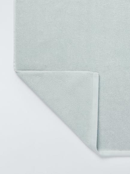 John Lewis Pure Cotton Spa Towels - view 2, Pale Duck Egg