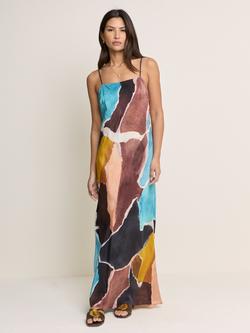 Nobody's Child Darcie Abstract Maxi Dress, Multi, Multi