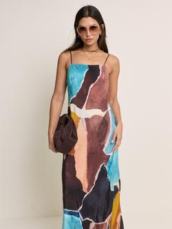 Nobody's Child Darcie Abstract Maxi Dress, Multi - view 2, Multi