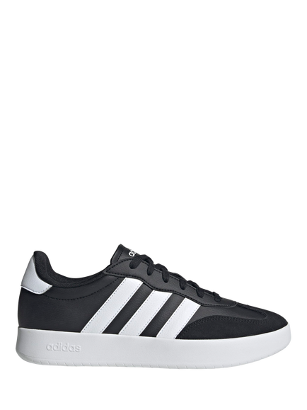 adidas Barreda Lace Up Trainers, Black/White, Black/White