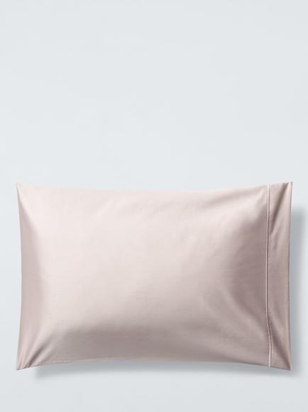John Lewis Egyptian Cotton Sateen 800 Thread Count Bedding - view 2, Pink Tint