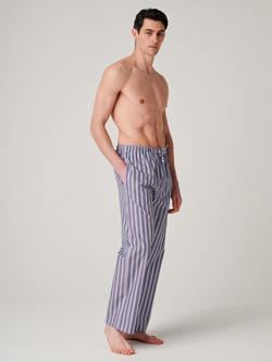 British Boxers Spark Cotton Pyjama Bottoms - view 2, Red/Multi