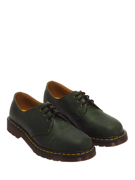 Dr. Martens 1461 3 Eye Shoes, Green - view 2, Green