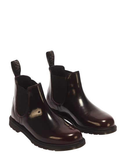 Dr. Martens Mayfare Leather Chelsea Boots, Cherry Red - view 2, Cherry Red