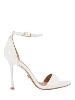 Carvela Incanto Patent Stiletto Heel Sandals, White
