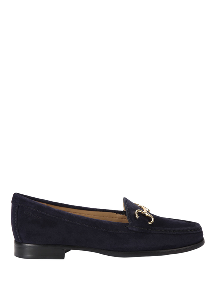 Carvela Click Suede Slip On Loafers, Navy, Navy