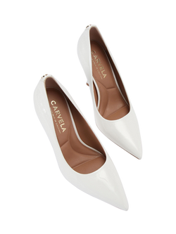 Carvela Incanto Stiletto Heel Court Shoes - view 2, White