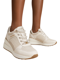 Carvela Divina Lace Up Trainers, Multi - view 2, Multi
