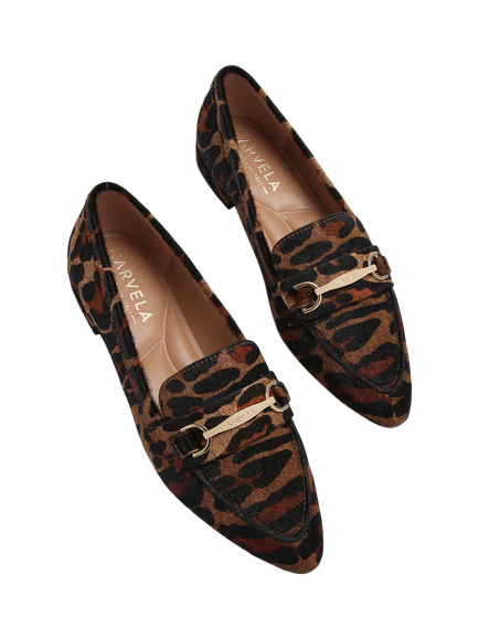 Carvela Passo Leather Loafers, Multi - view 2, Multi