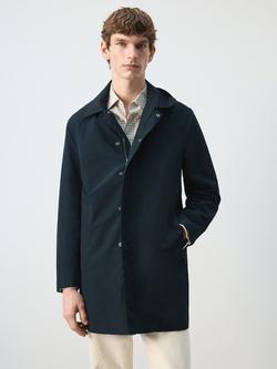 Mango Raincoat, Navy, Navy