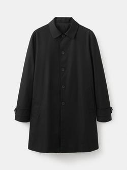 Mango Rain Mac, Beige, Black